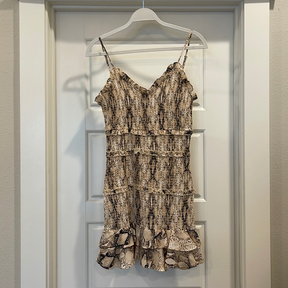 Olivaceous Dresses & Skirts - Snakeskin pattern bodycon Dress